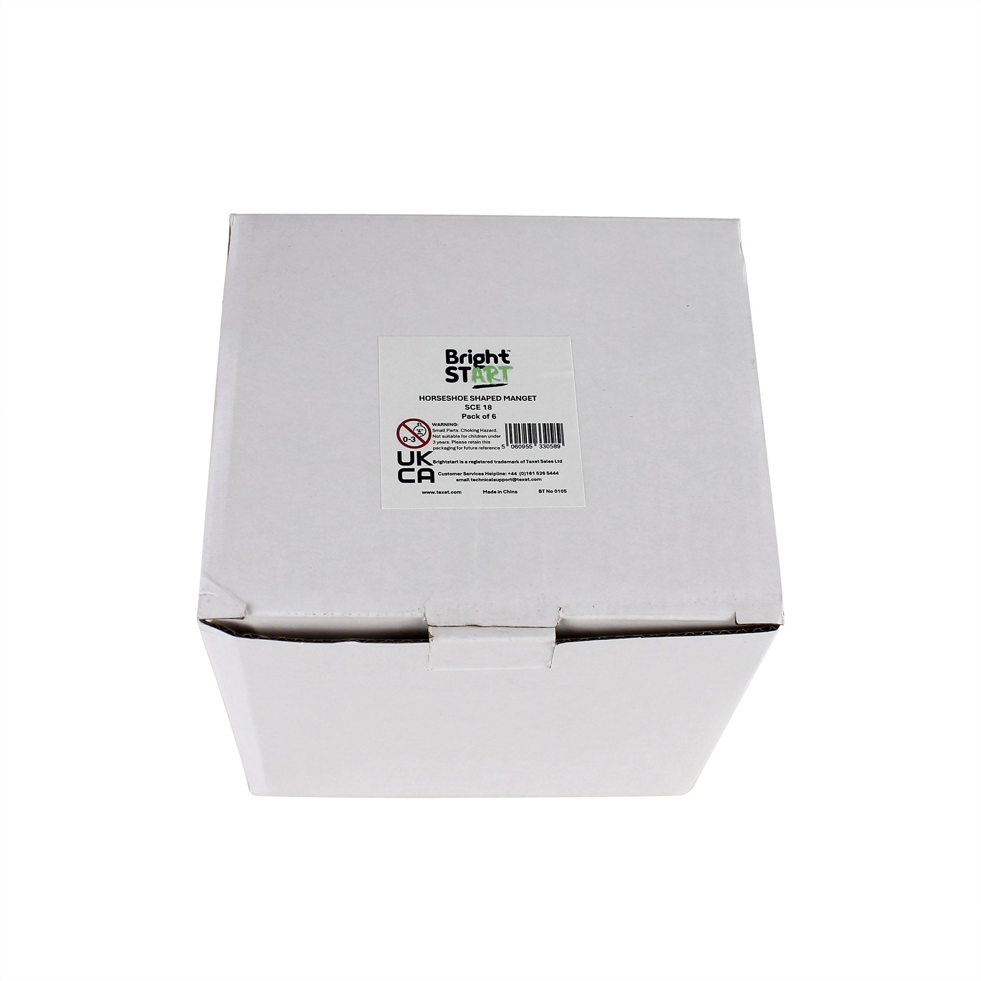 Horseshoe Shaped Magnet, Pack of 6