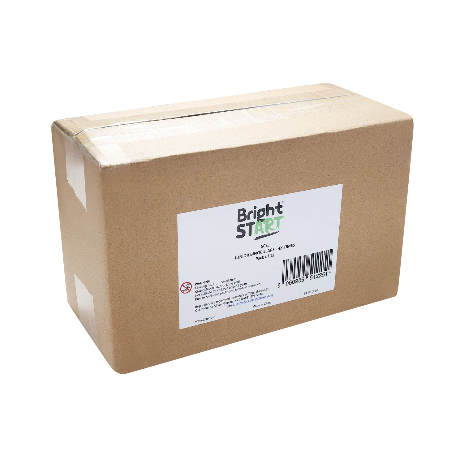 Junior Binoculars 4X Times, Pack of 12