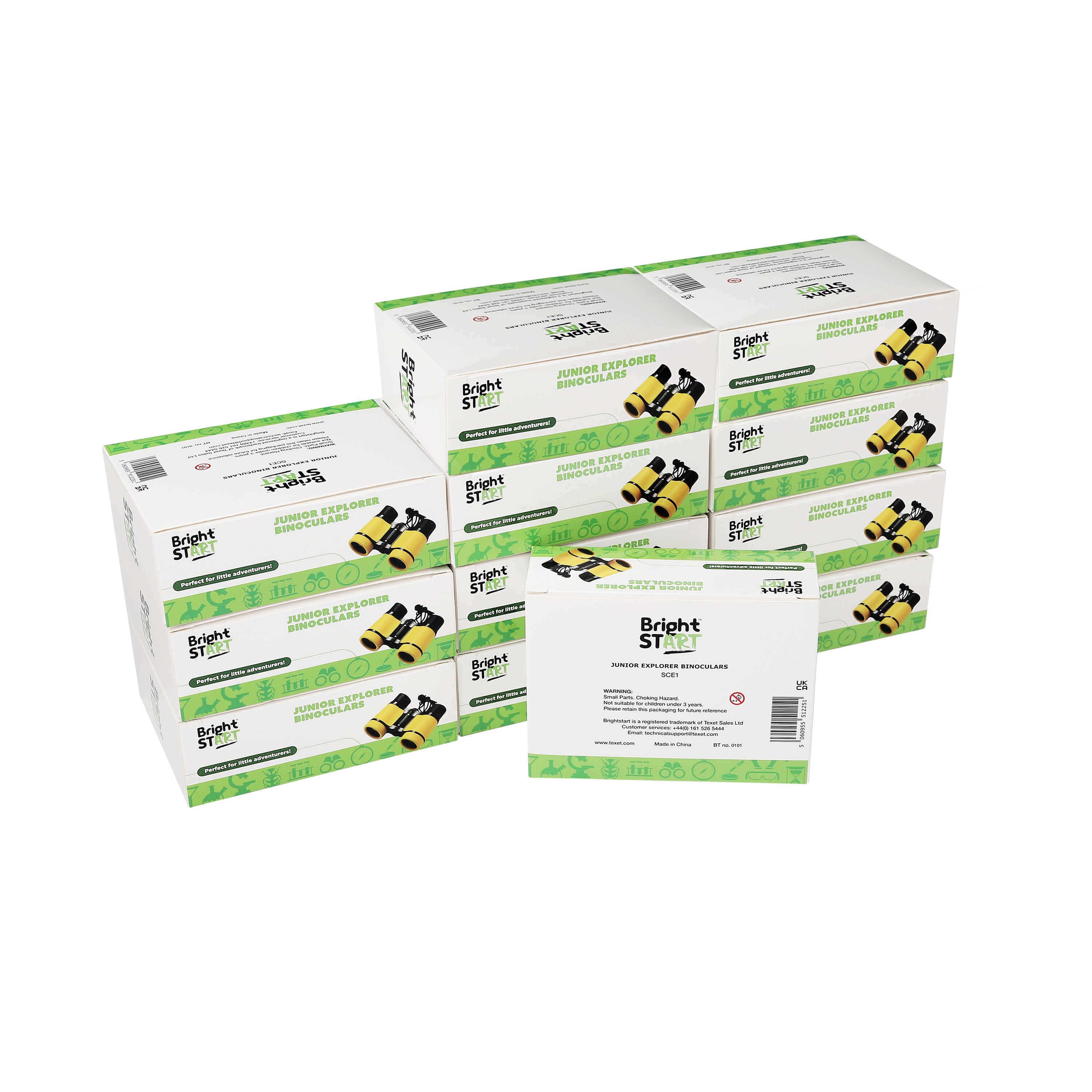 Junior Binoculars 4X Times, Pack of 12