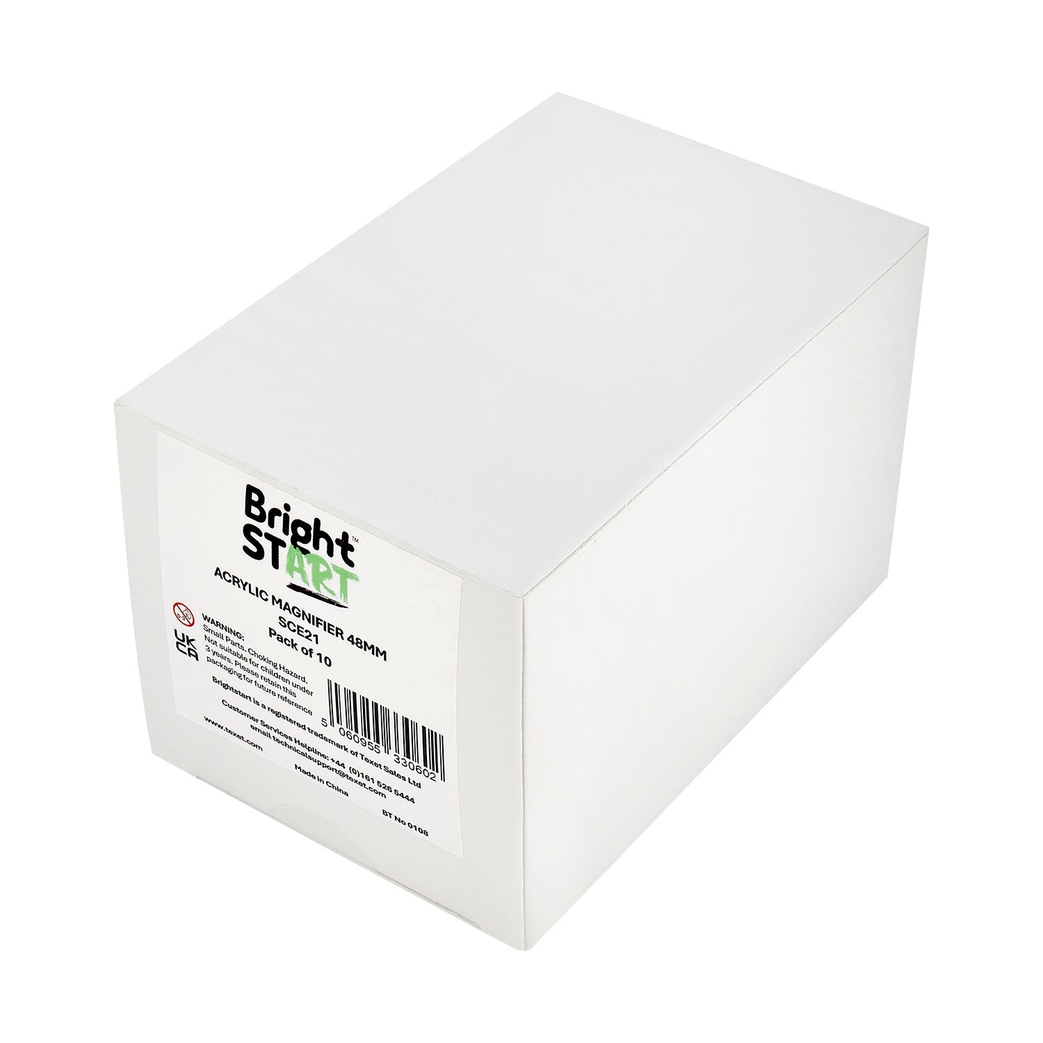 Acrylic Magnifier 48mm, Pack of 10