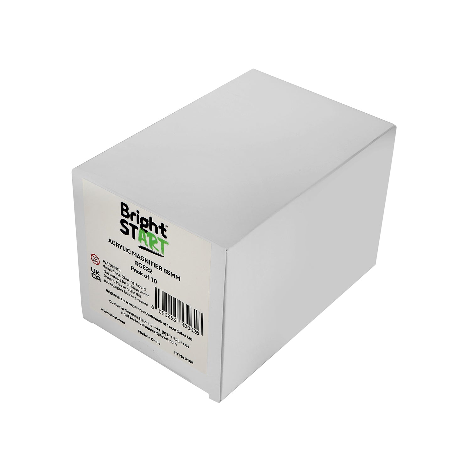 Acrylic Magnifier 65mm, Pack of 10