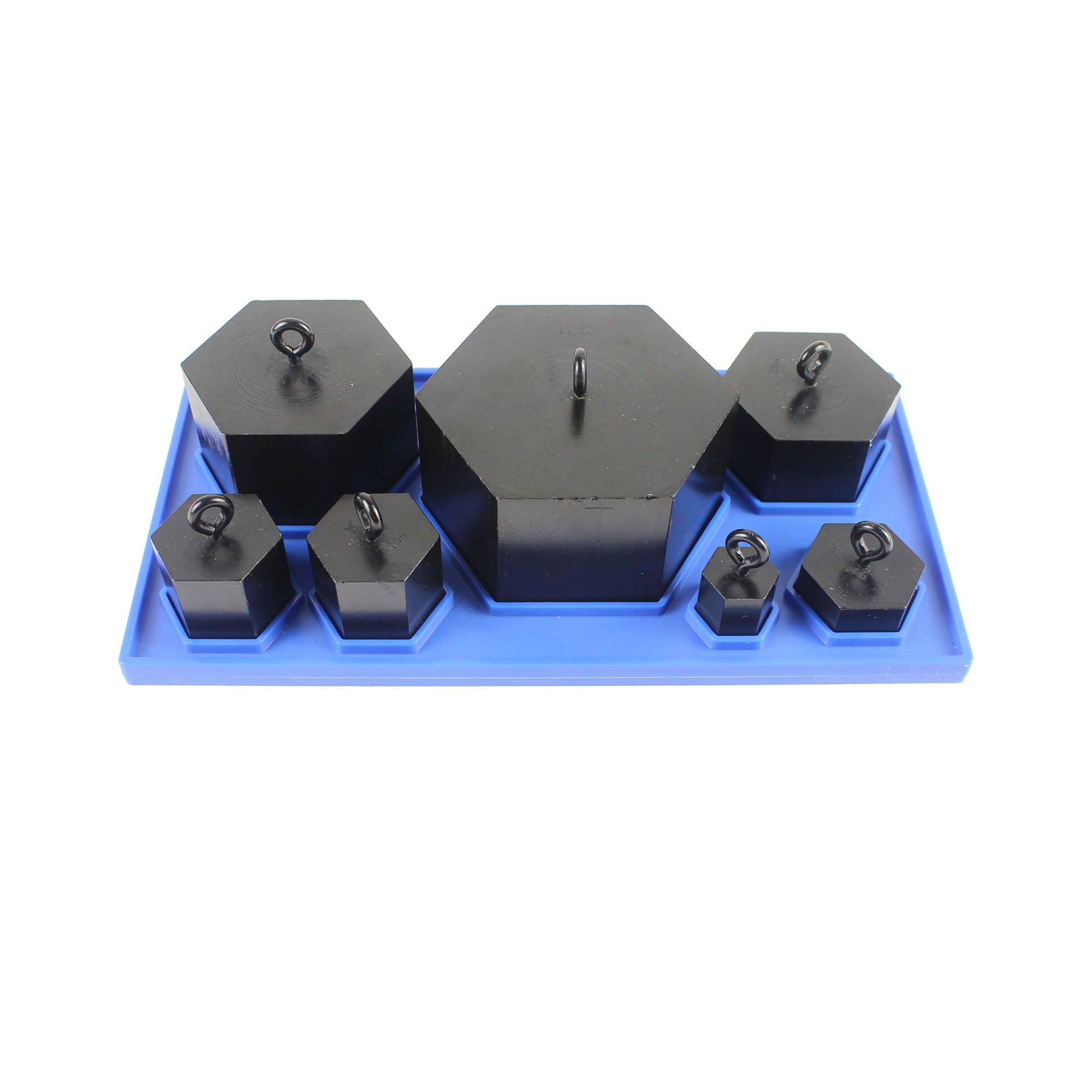 Metal Weight Set, Pack of 7