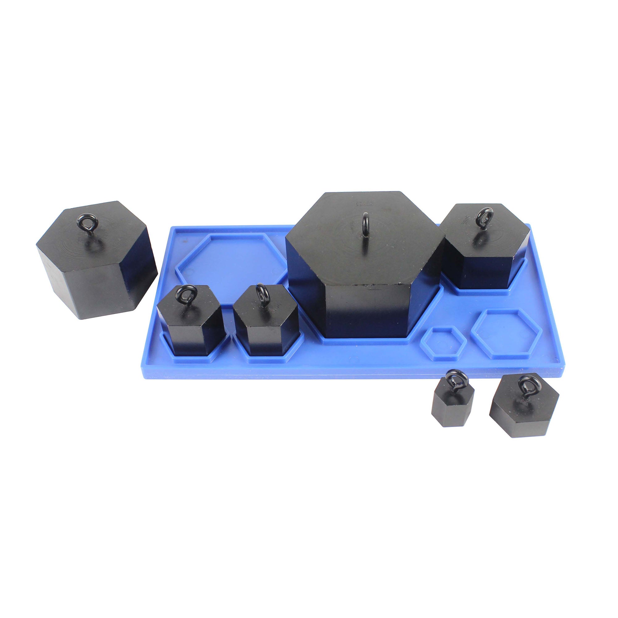 Metal Weight Set, Pack of 7