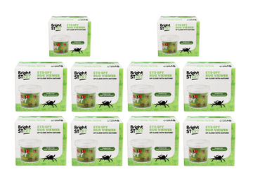 Bug Viewer 5X Magnification 7 x 6.5cm , Pack of 10