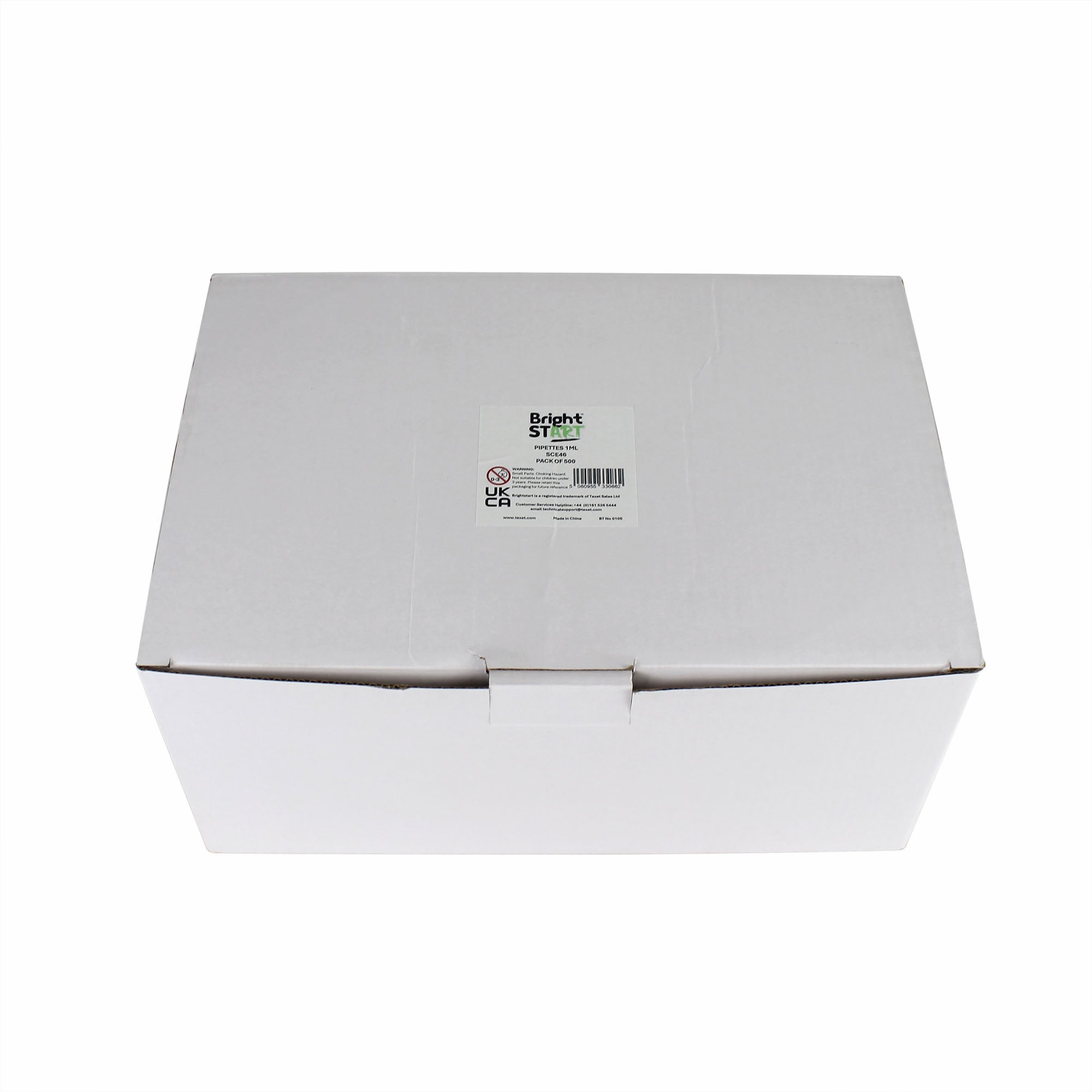 Disposable Plastic Transfer Pipettes – 1ml Graduated, Pack of 500