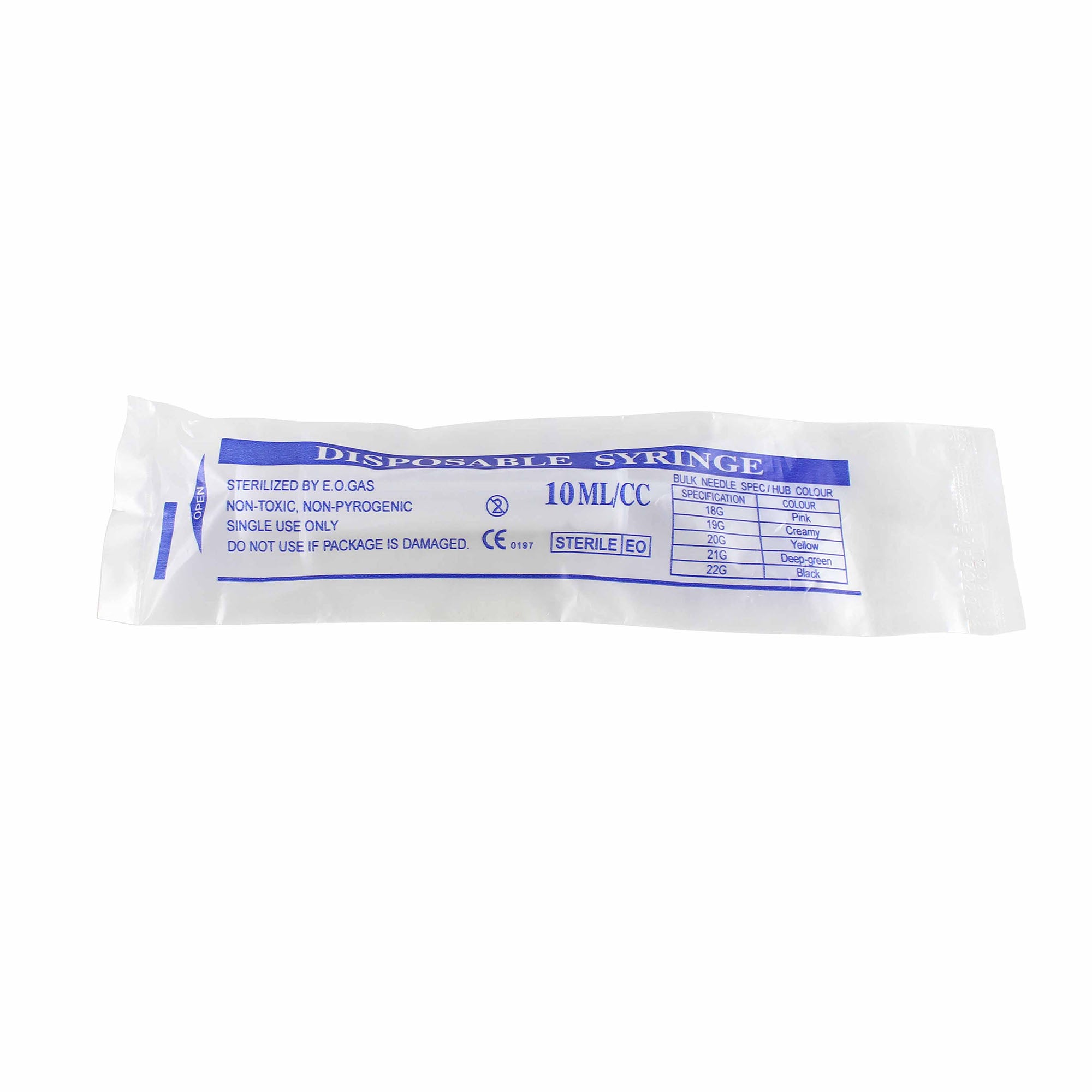 Disposable Syringe 10ml, Pack of 100