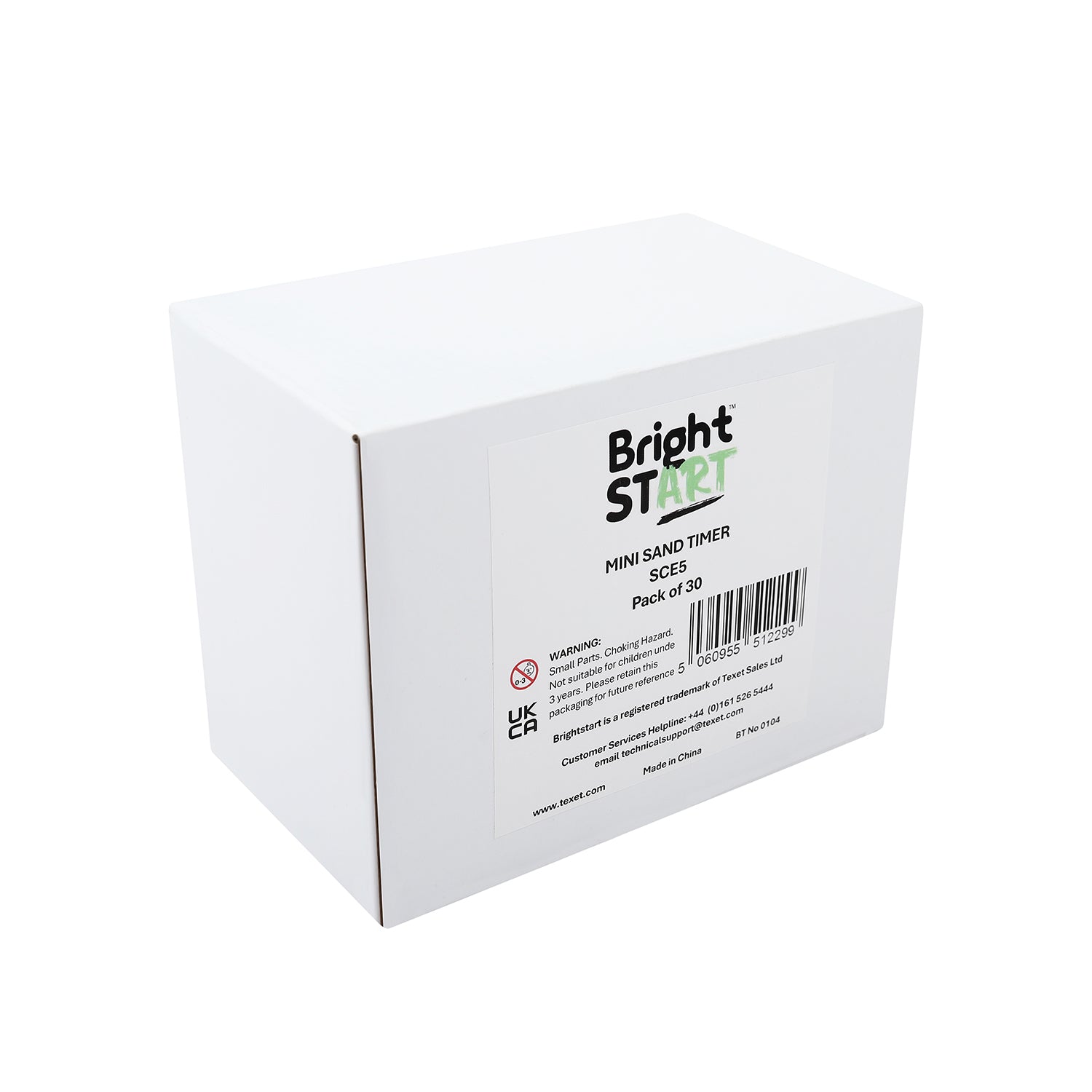 5 Minutes Mini Sand Timer, Pack of 30
