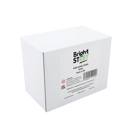 5 Minutes Mini Sand Timer, Pack of 30