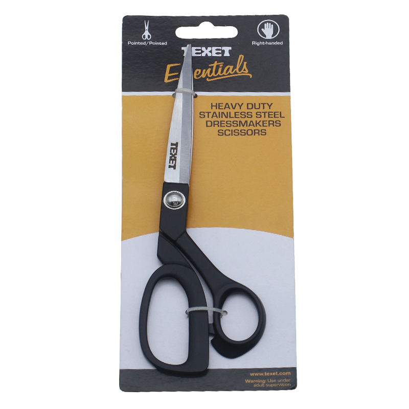 212mm Stainless Steel Heavy Duty Dressmakers Scissors Right-handed Hard Grip