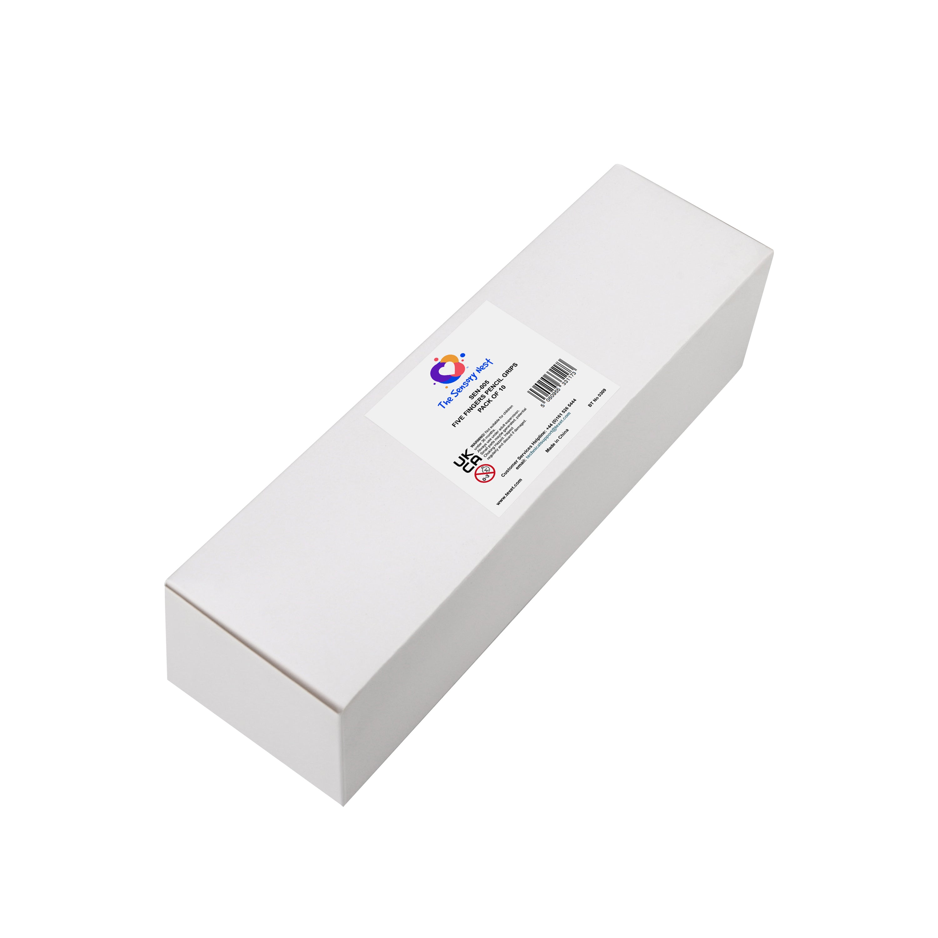 Five Fingers Pencil Grips, Pack of 10