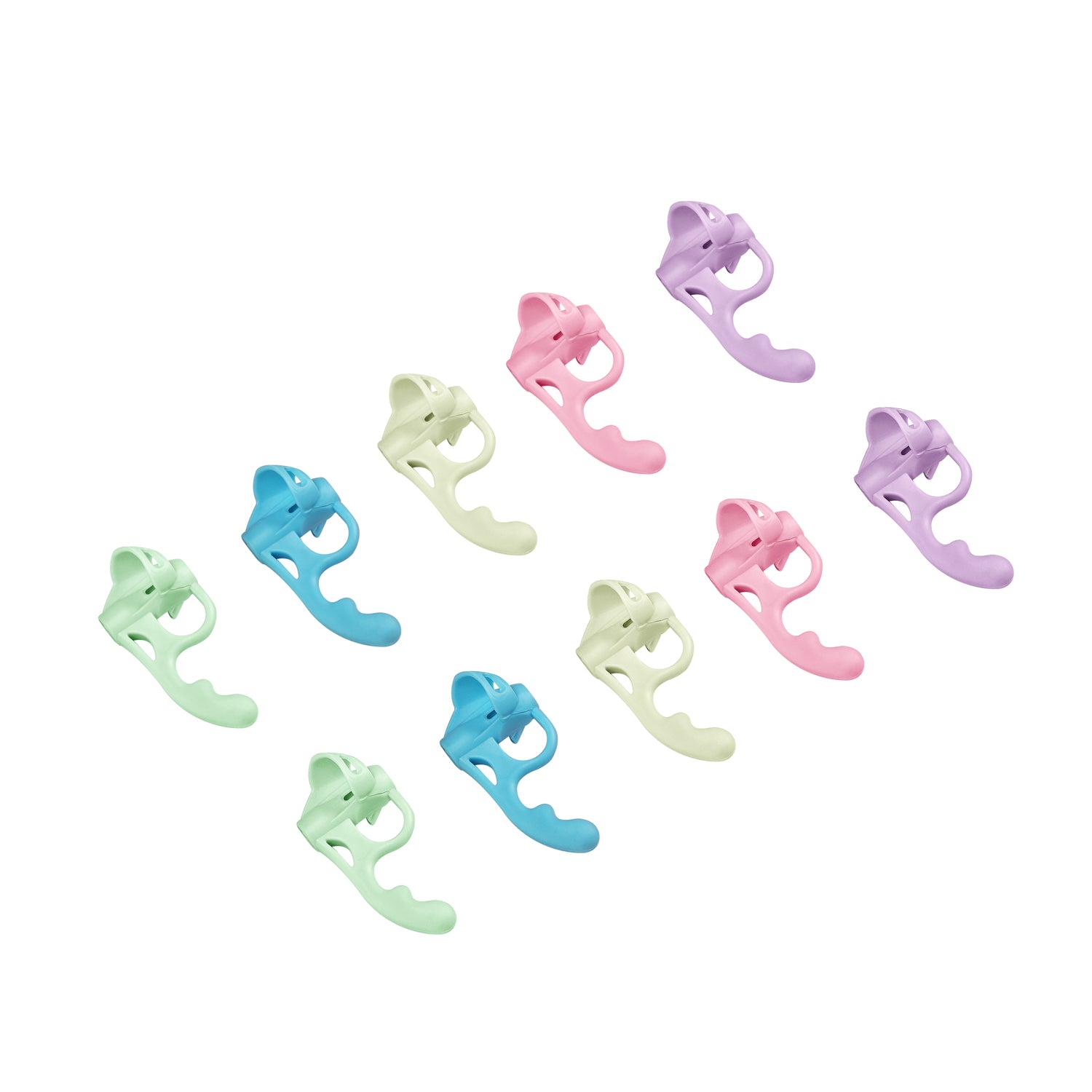 Five Fingers Pencil Grips, Pack of 10