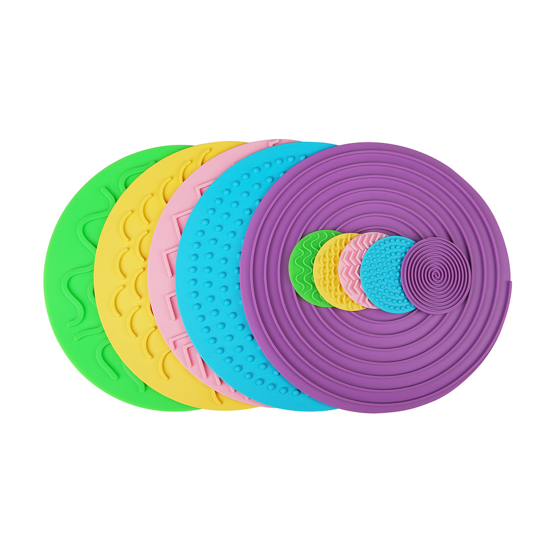 Sensory Circle Set – Textured Tactile Discs for Sensory Play & Therapy, Pack of 10