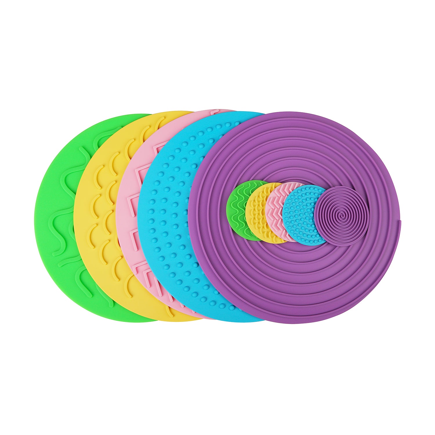 Sensory Circle Set – Textured Tactile Discs for Sensory Play & Therapy, Pack of 10