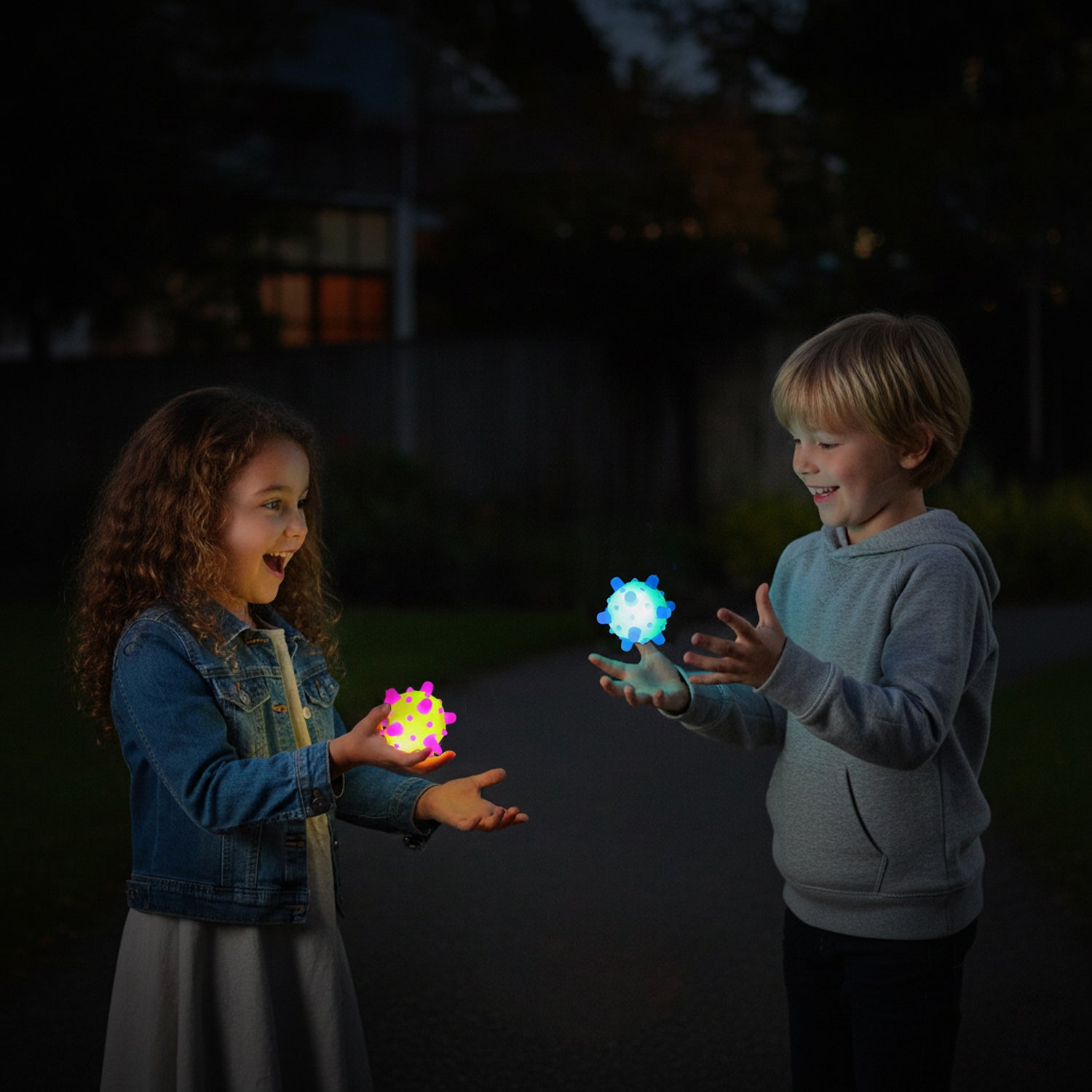 Flashing Sensory Balls – Light-Up Tactile Toys for Play & Therapy, Pack of 12
