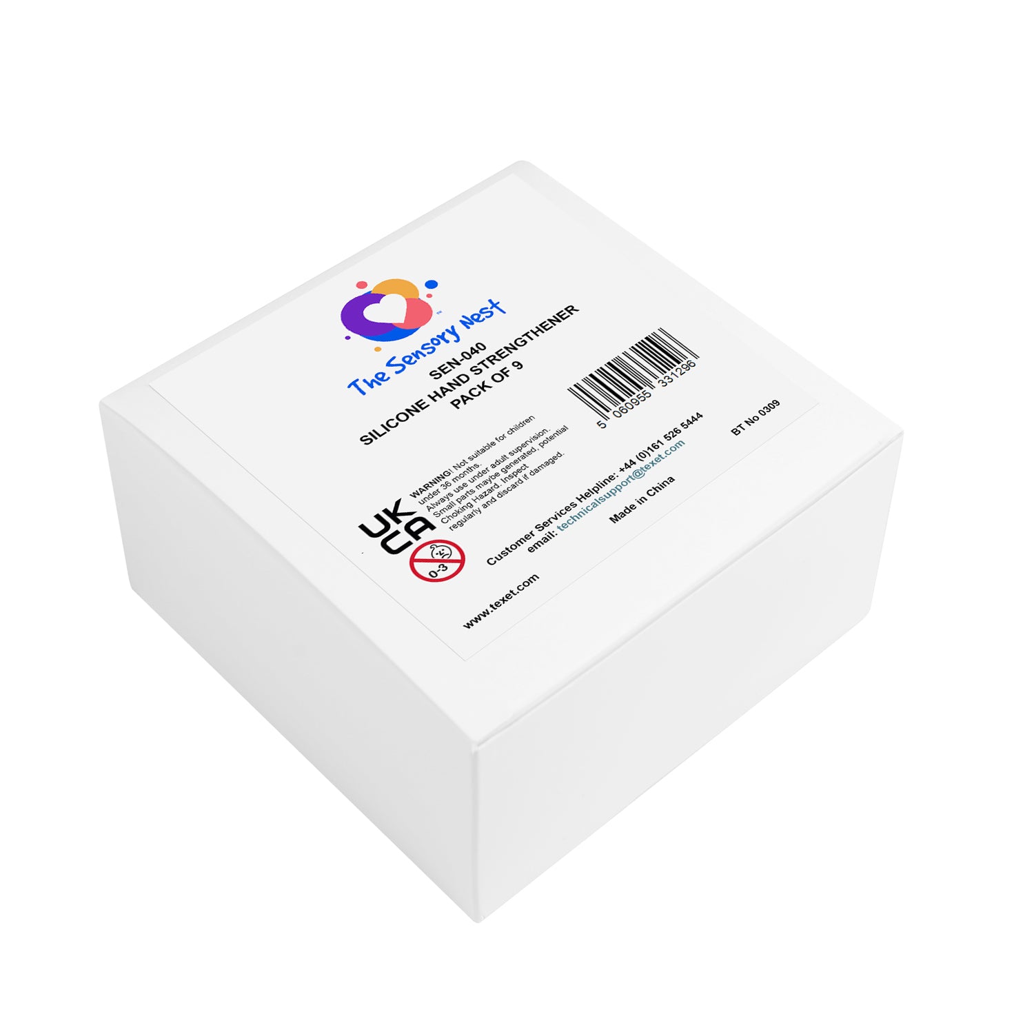 Silicone Hand Strengthener Set – Grip & Finger Exercise Kit, Pack of 9