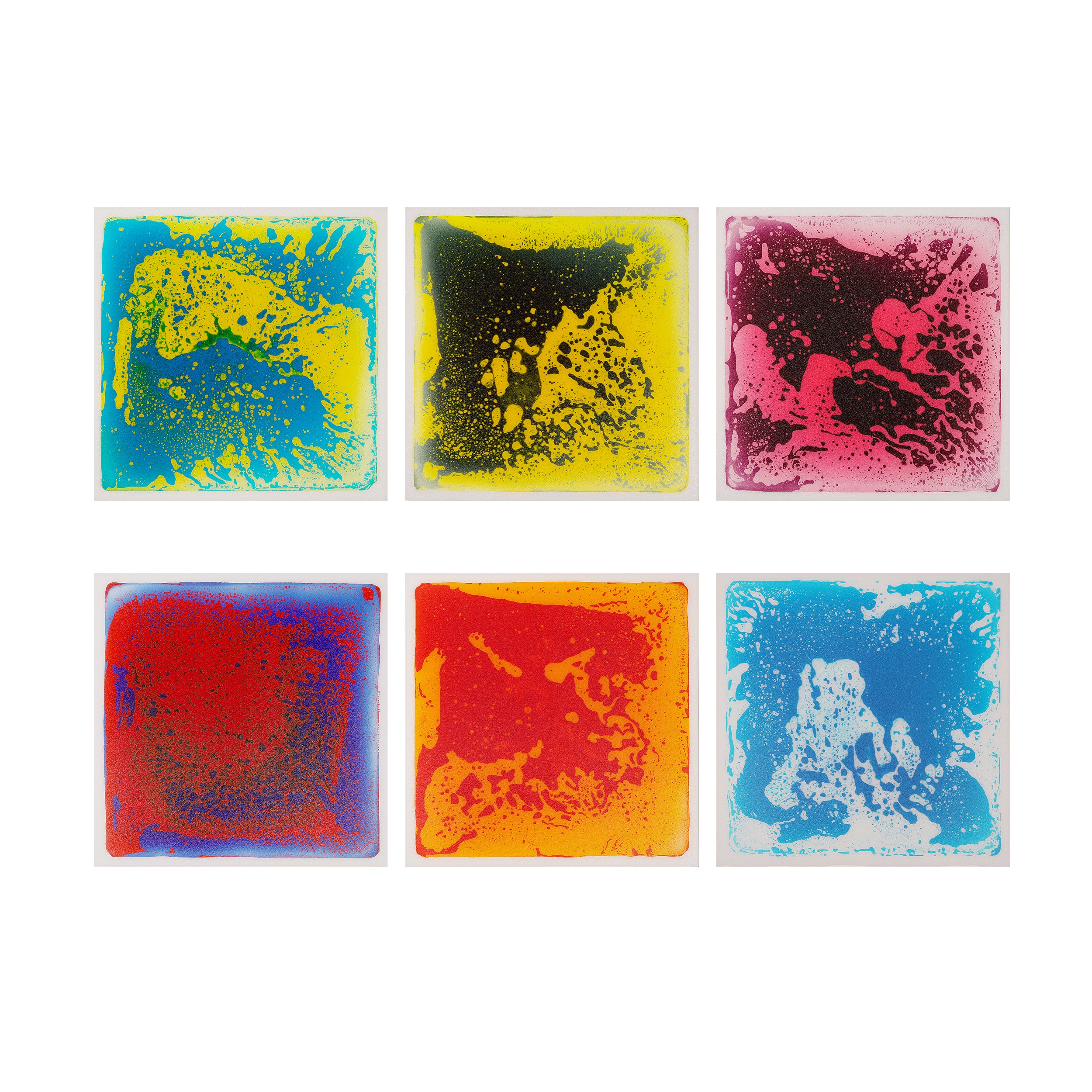 Sensory Liquid Floor Tile 500mm, Pack of 6