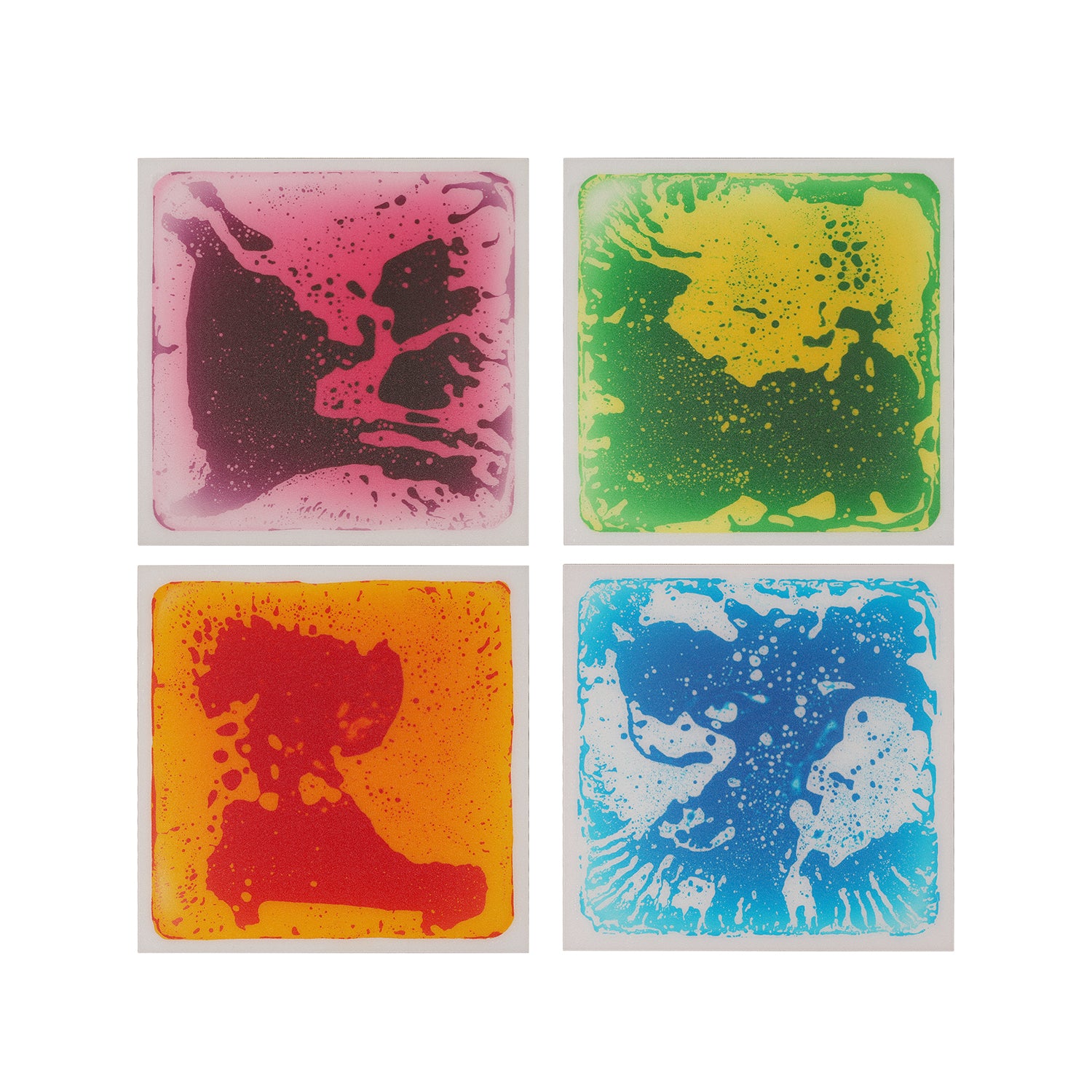 Sensory Liquid Floor Tile 400mm, Pack of 4