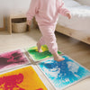 Sensory Liquid Floor Tile 400mm, Pack of 4