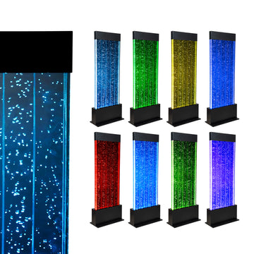 Free Standing Bubble Wall – Colour-Changing Sensory Feature