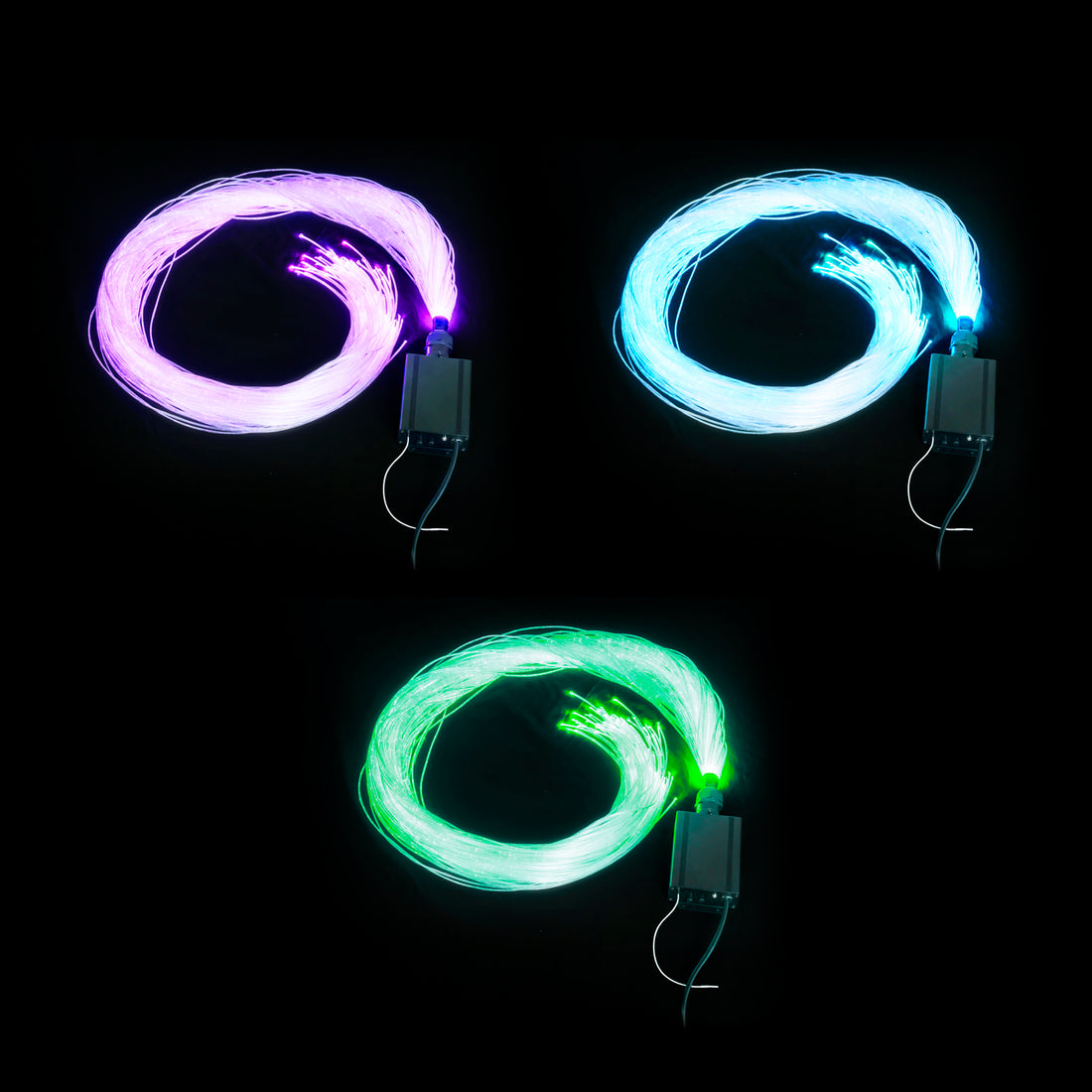 Translucent Colour Fibre Optic Set, Multi-Colour Sensory Lighting for Therapy & Relaxation
