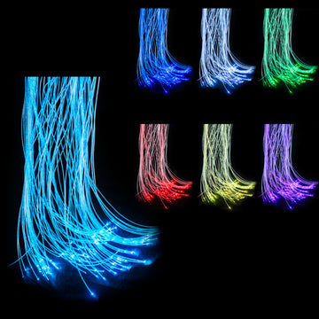 Translucent Colour Fibre Optic Set, Multi-Colour Sensory Lighting for Therapy & Relaxation