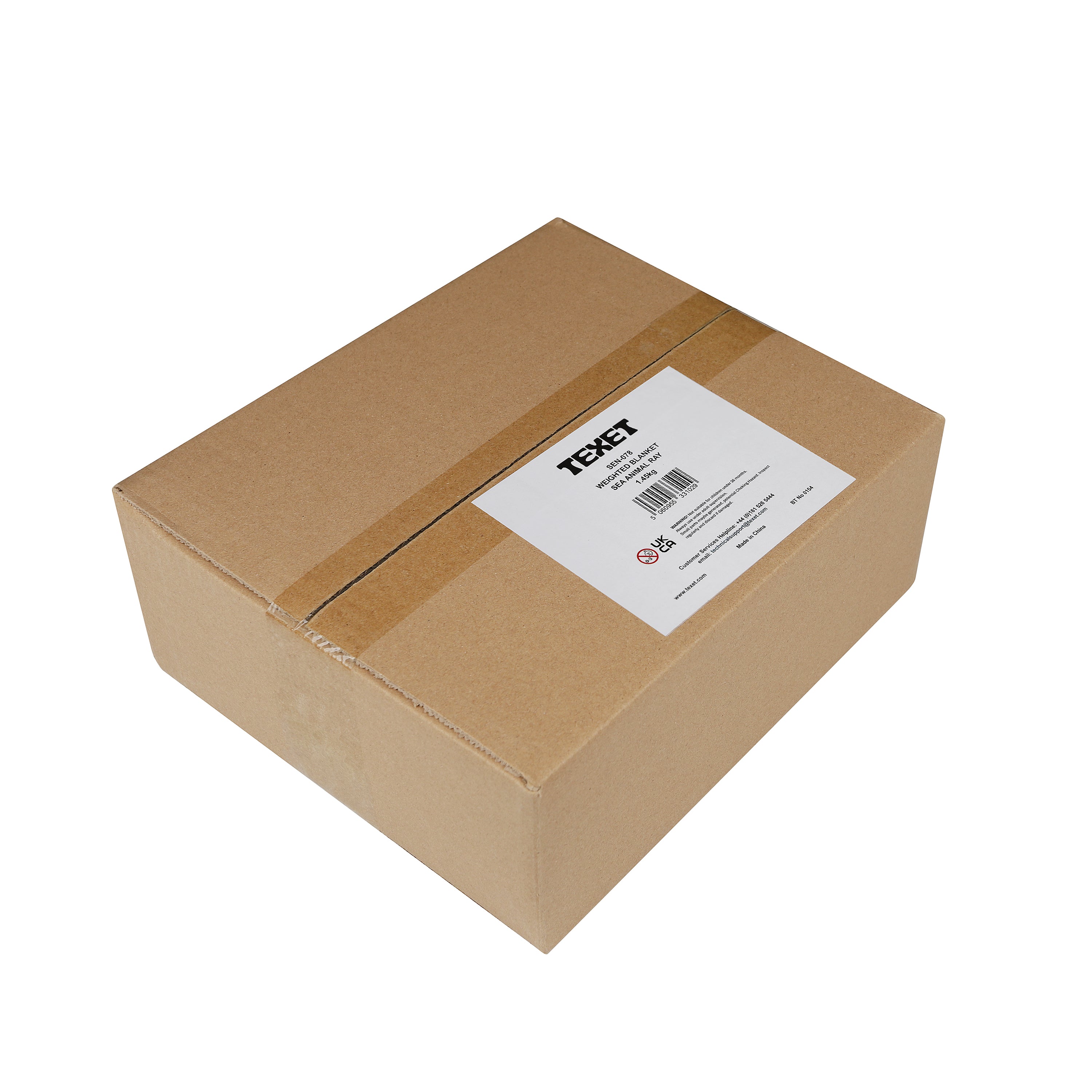 Plush Stingray Weighted Sensory Toy, 1.45kg