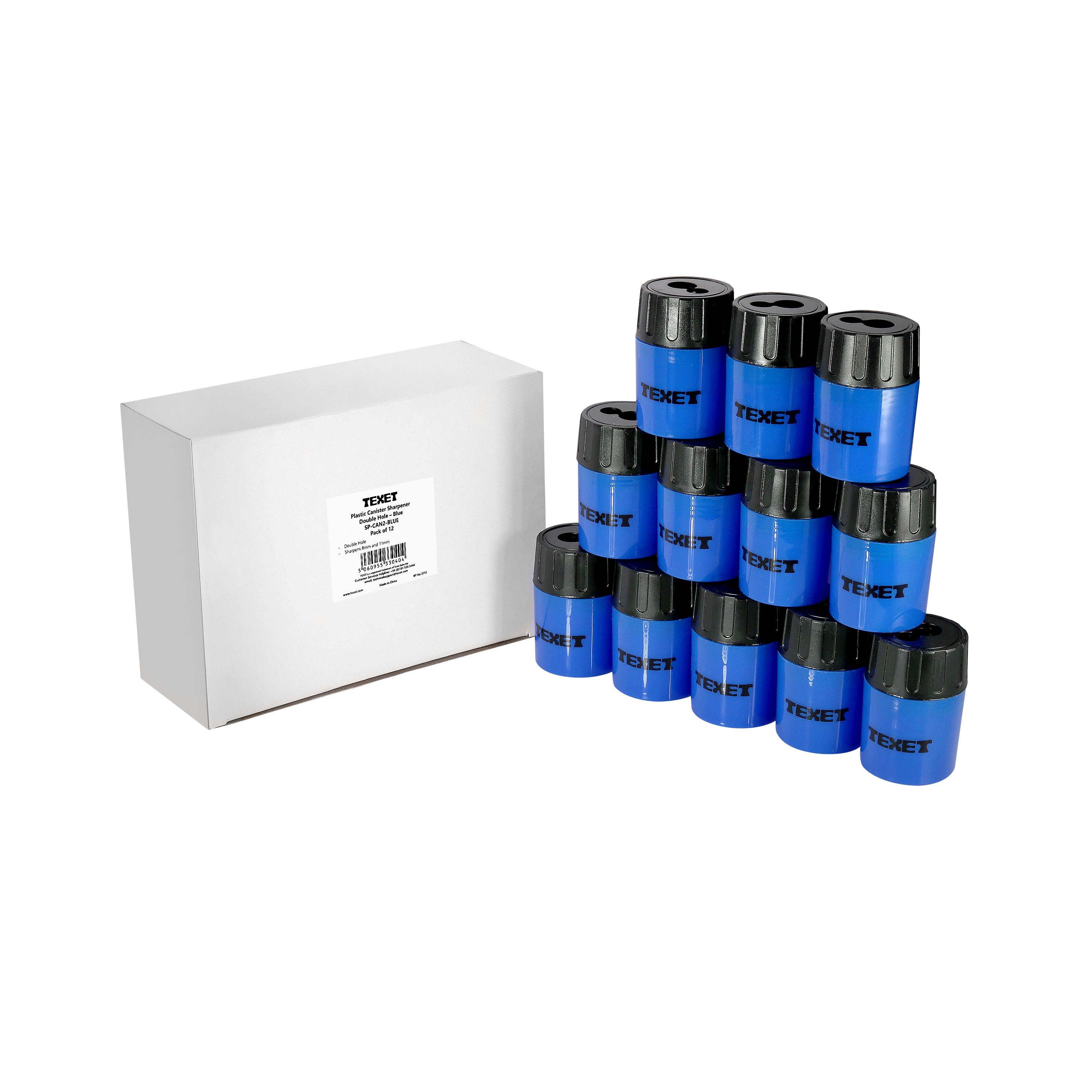 Canister Double Hole Sharpener