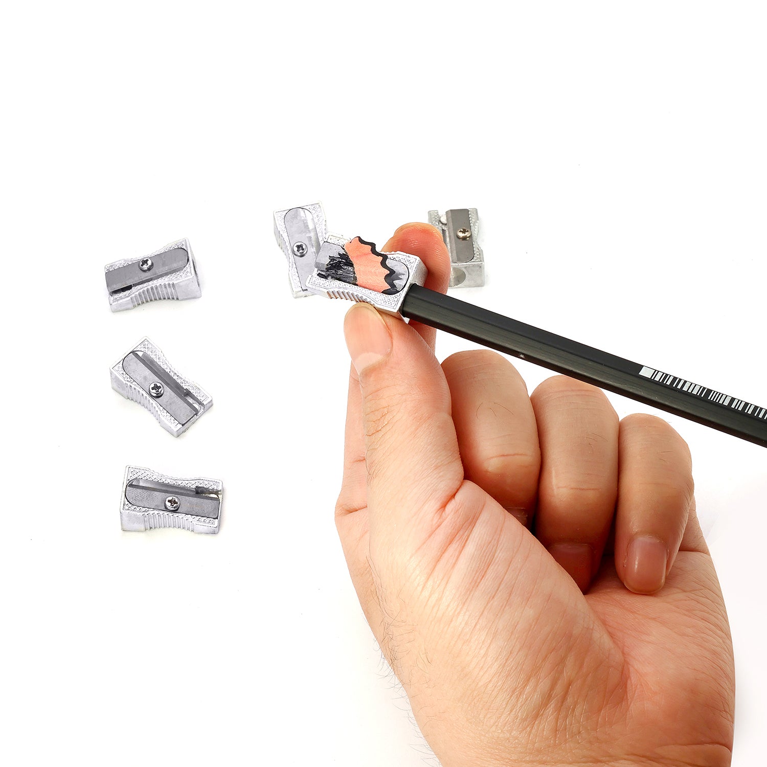 Metal Wedge Sharpener Single Hole, Pack of 24