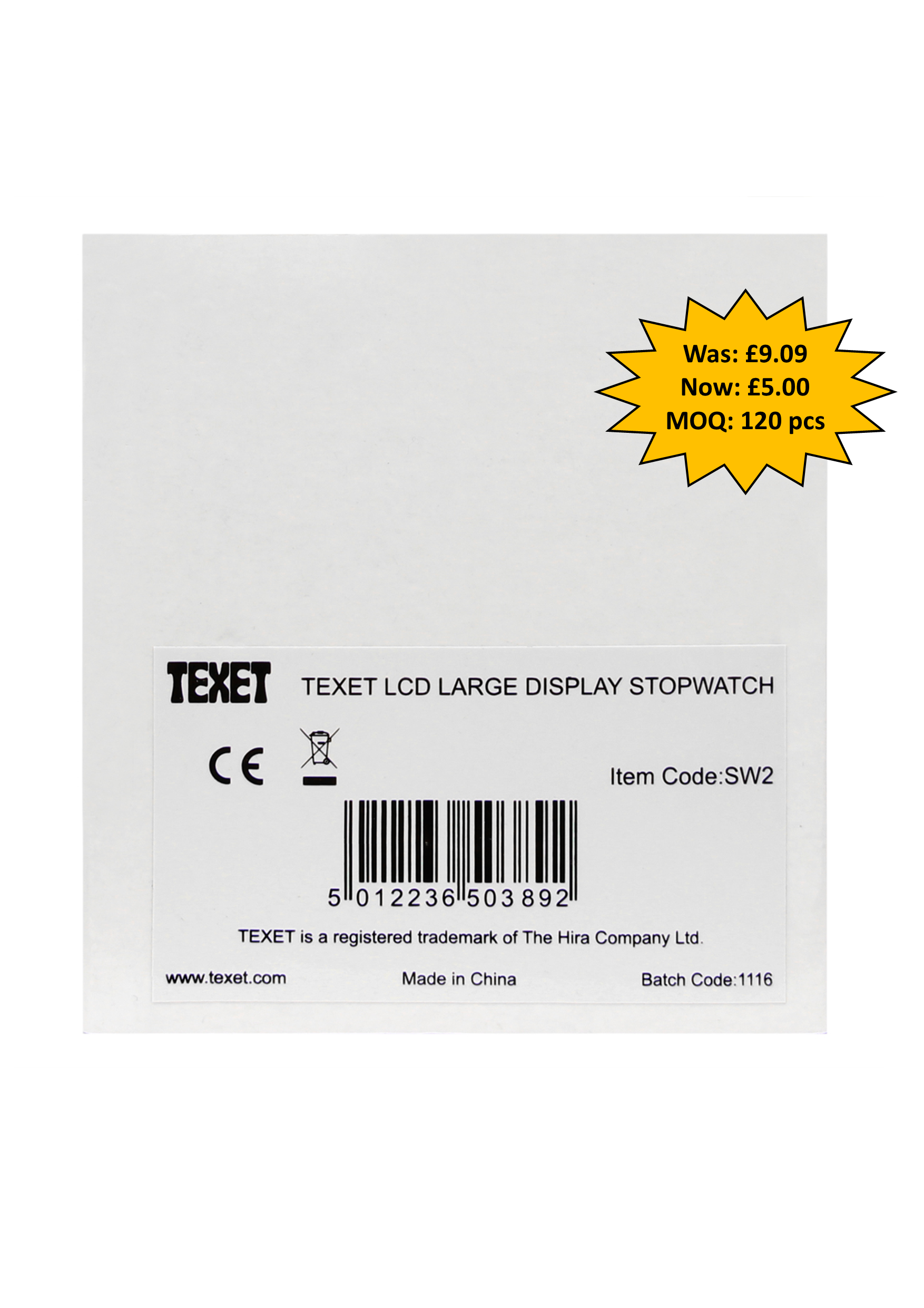 Large Display Stopwatch