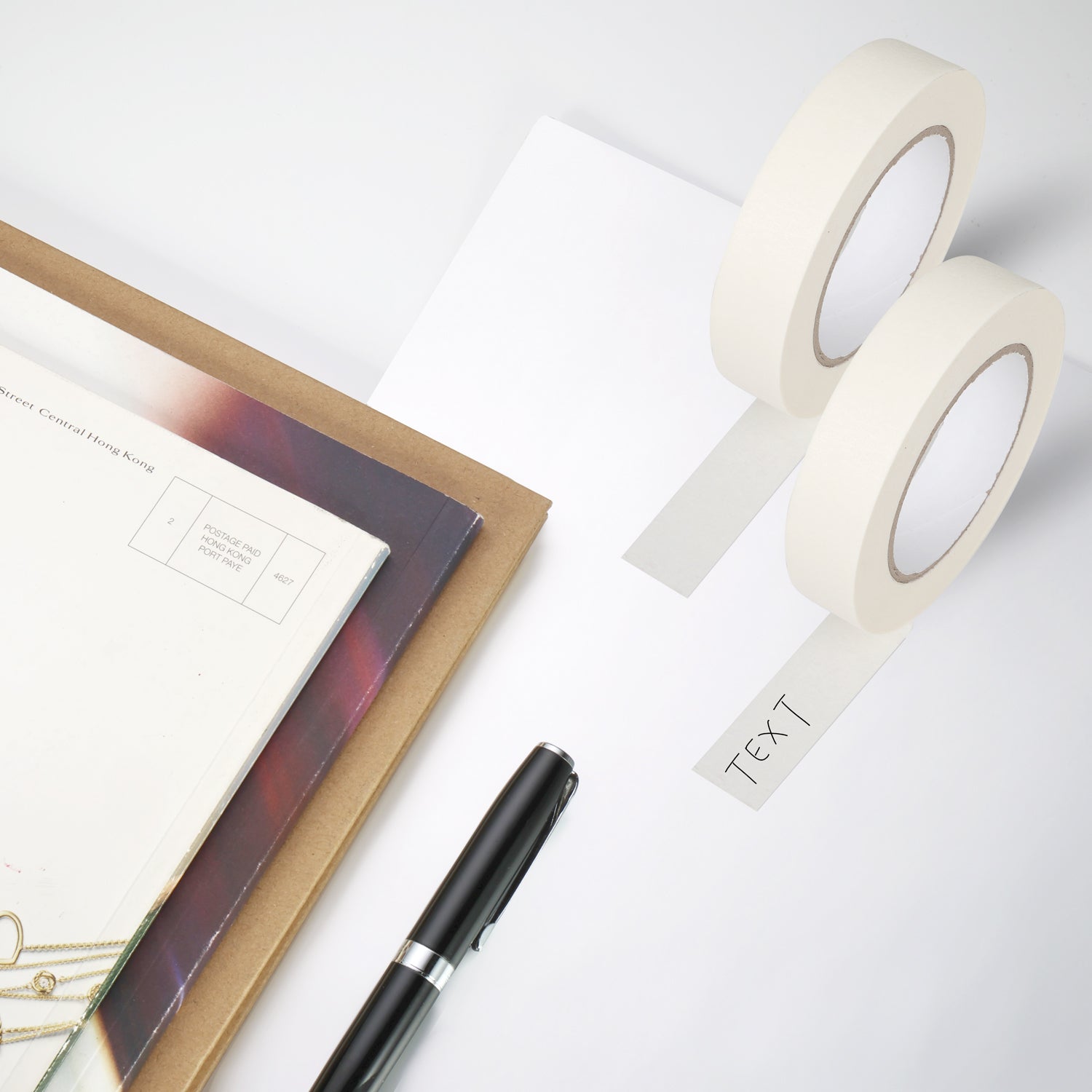 High Tack Masking Tape 25mm x 50m, Pack of 9