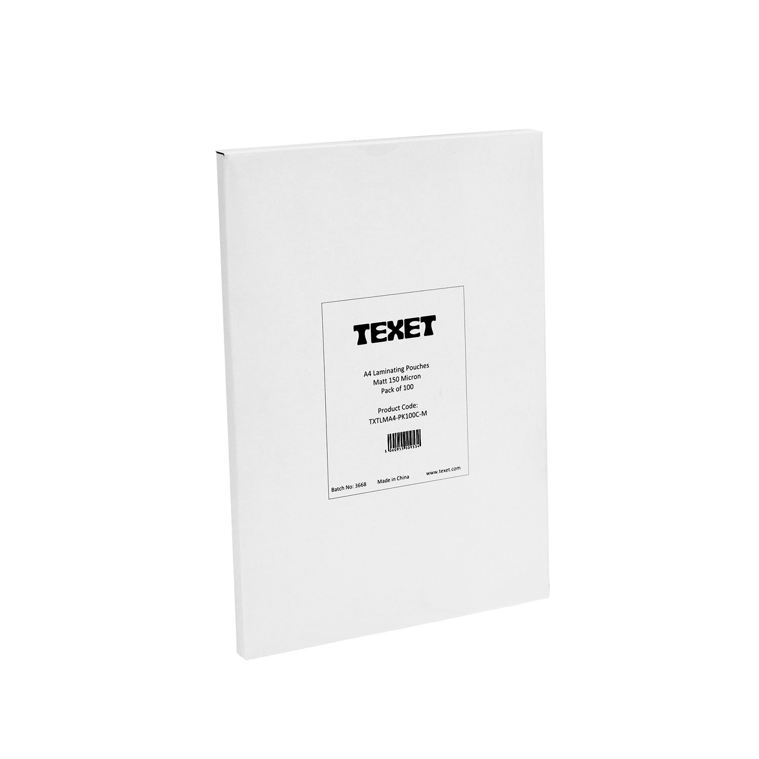 A4 Laminating Pouch Matt 150 Micron, Pack of 100