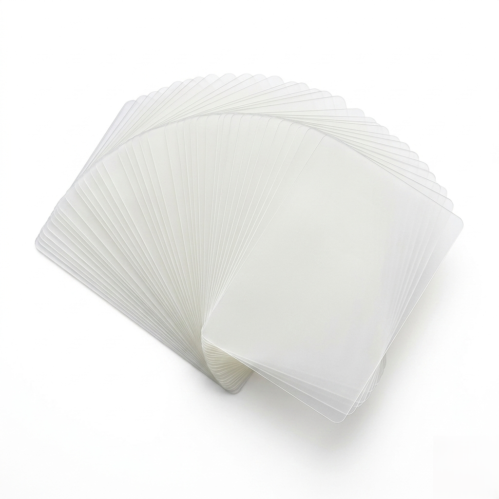 Texet Badge Laminating Pouches 350 mcn 54x86mm, Pack of 100
