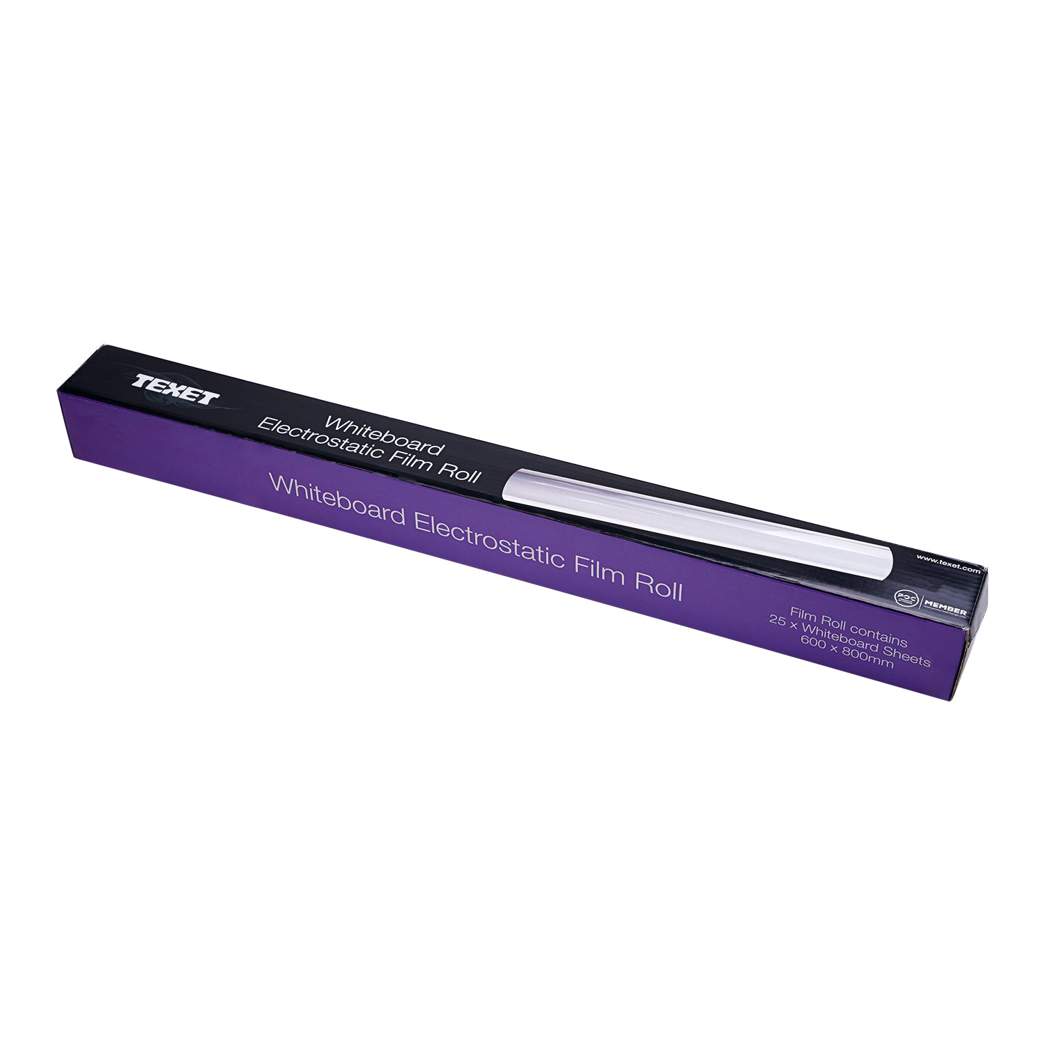 Whiteboard Electrostatic Film Roll, Pack of 25