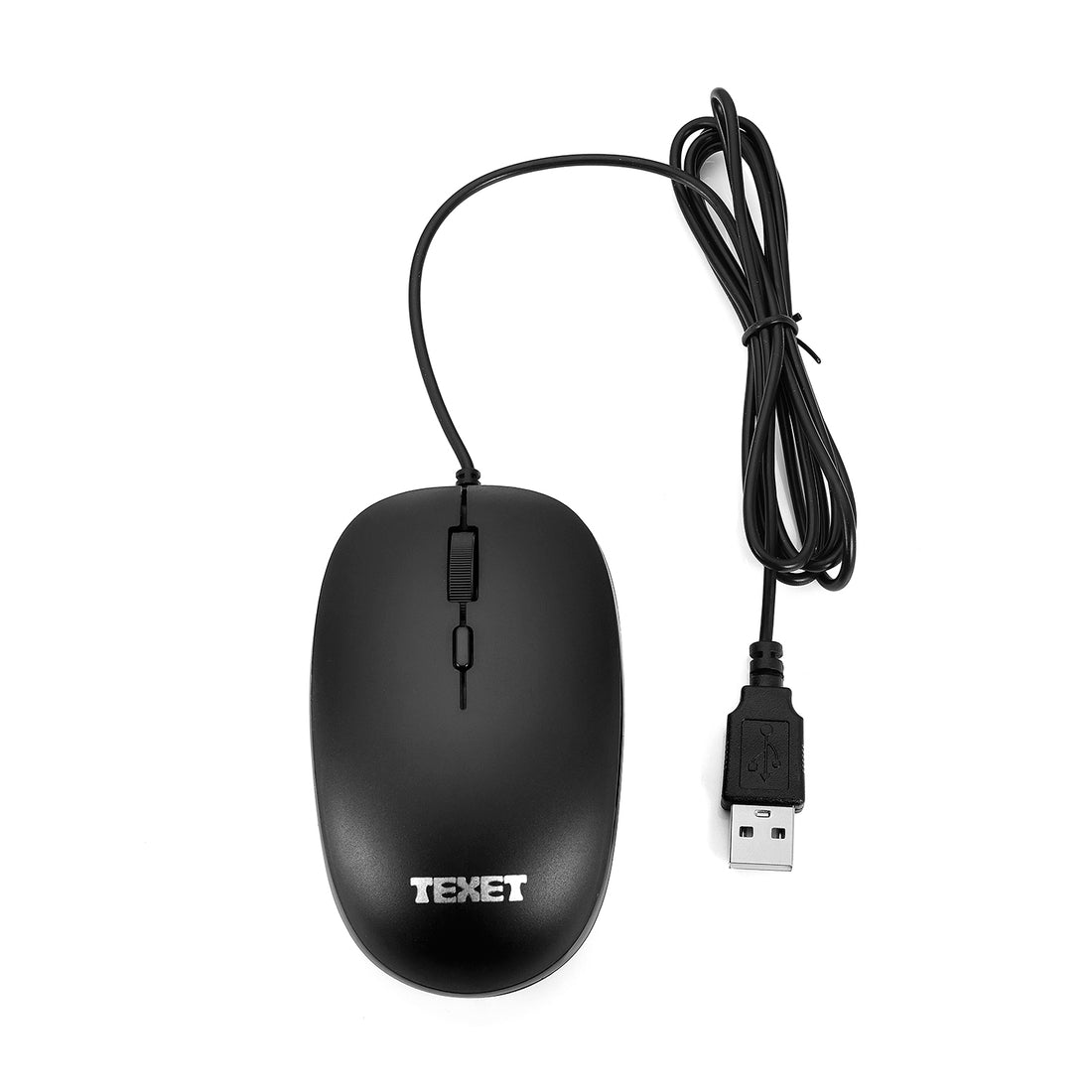 Wired Optical Mouse, 4 Buttons