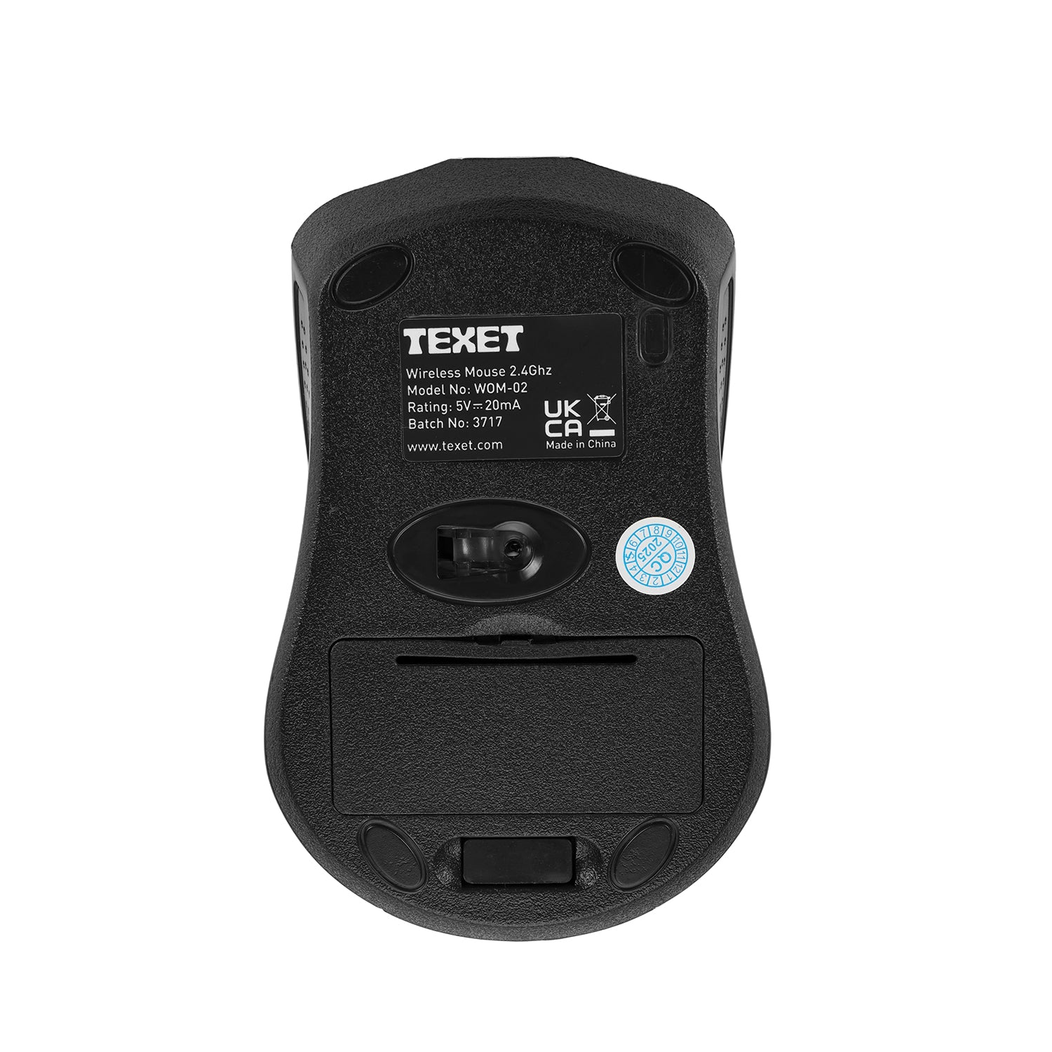 Wireless Optical Mouse, 4 Buttons