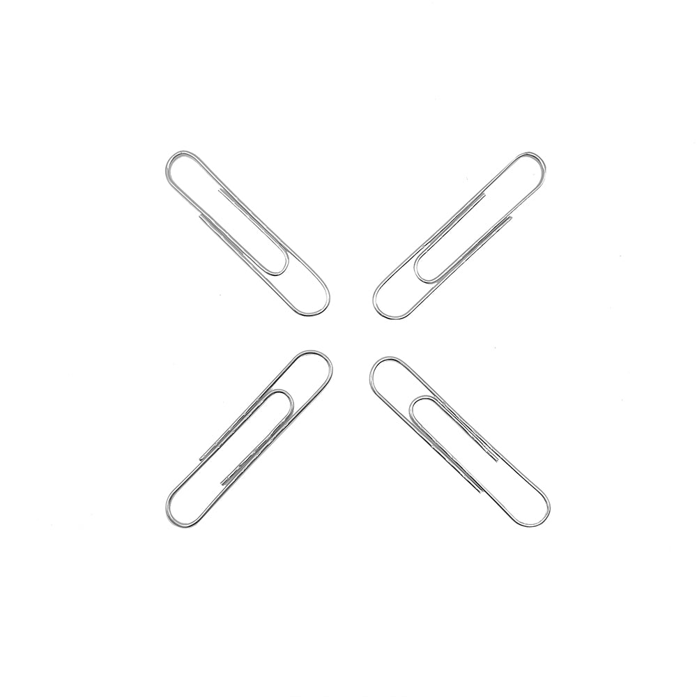 Wavy Paper Clips 75mm Pack 500 Metal