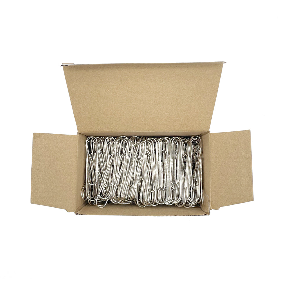 Wavy Paper Clips 75mm Pack 500 Metal