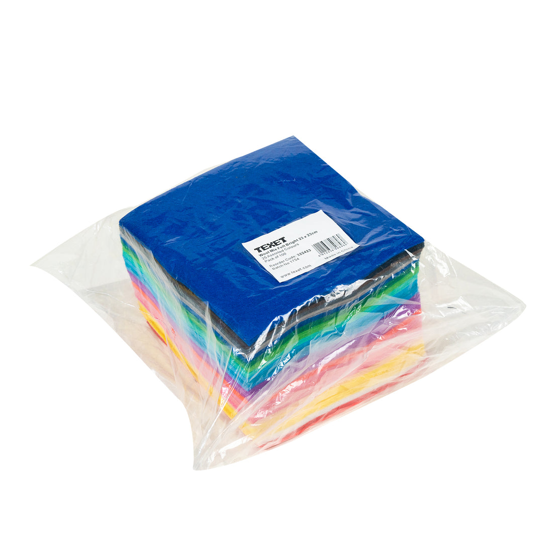 Felt Wool Pads 23 x 23cm, Pack of 100