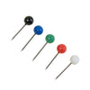 Map Tacks 4.5mm Pack 100 Assorted Colours