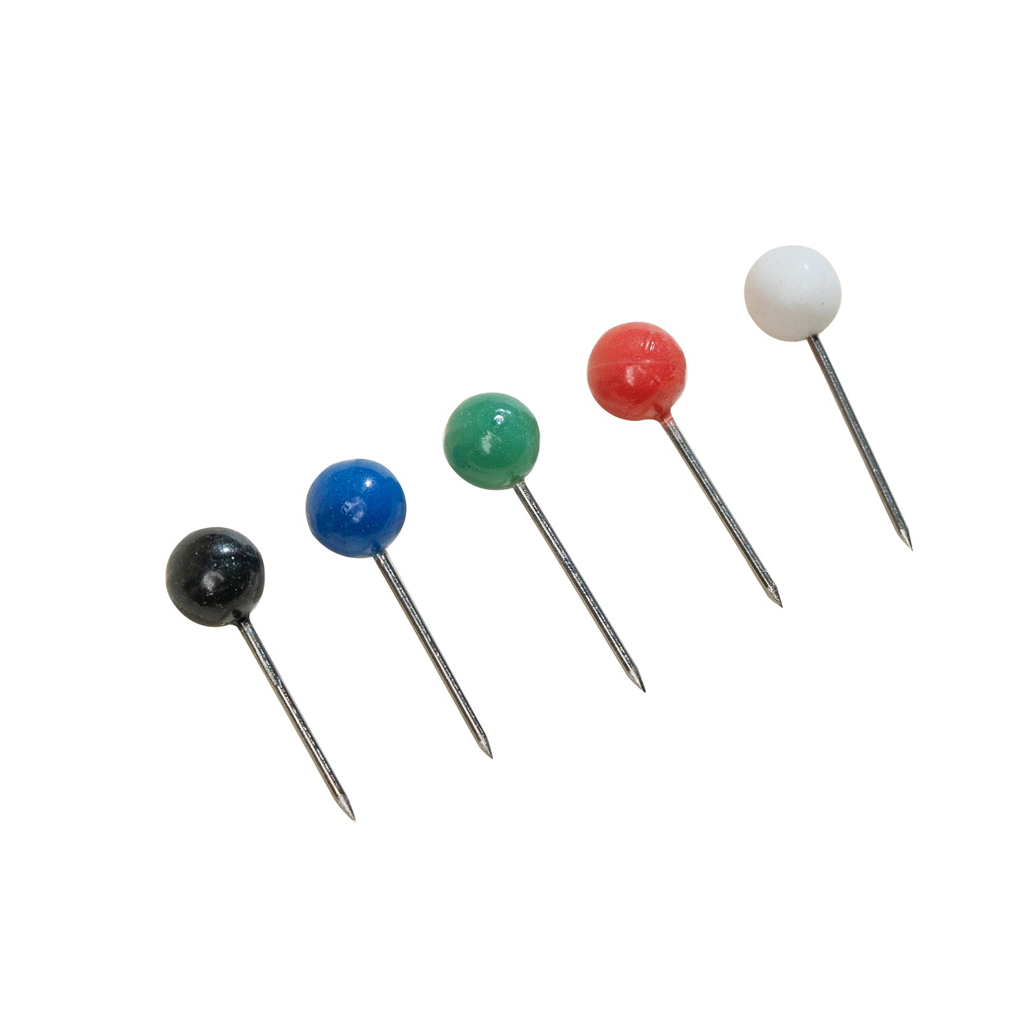 Map Tacks 4.5mm Pack 100 Assorted Colours – www.texet.com