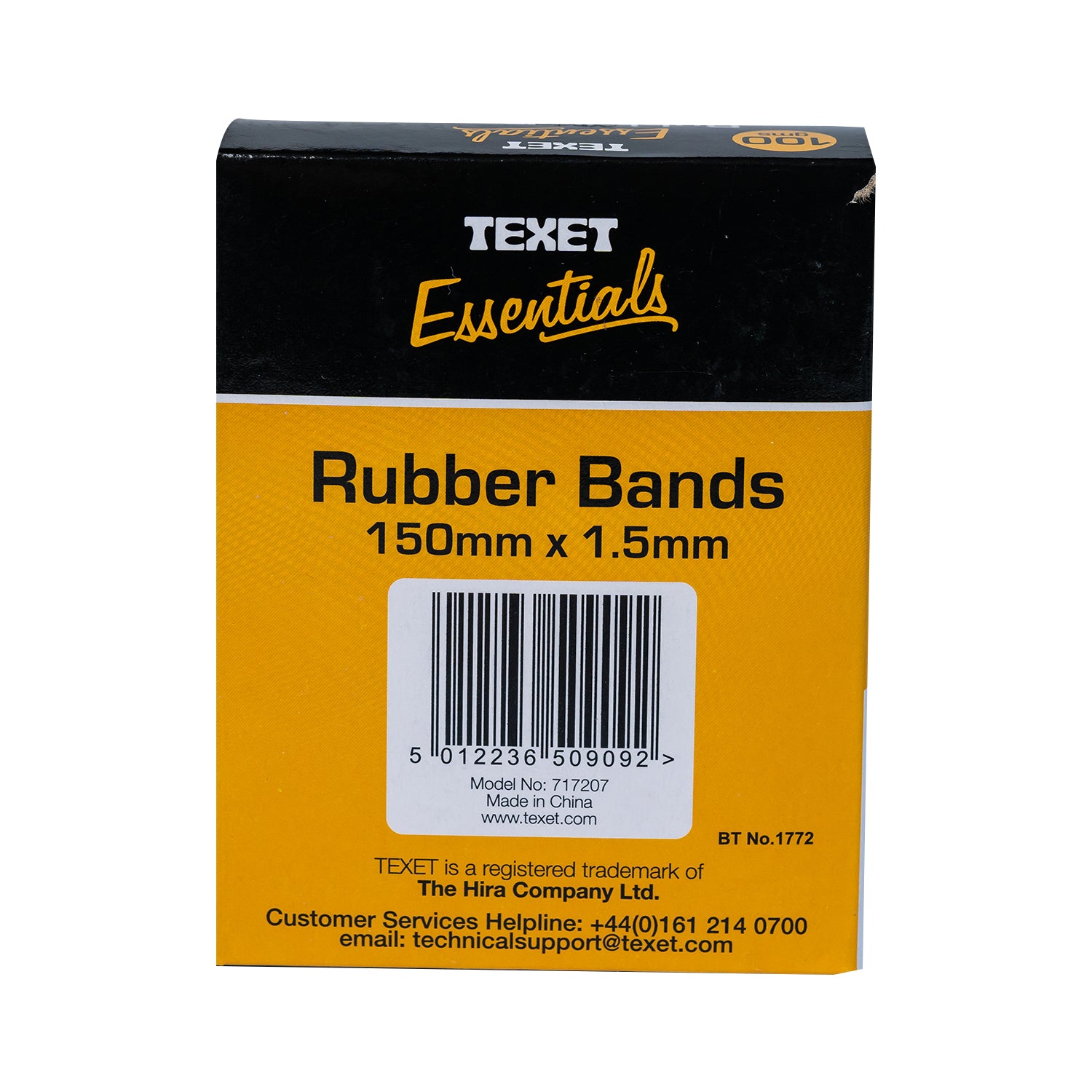Rubber Bands 100g 150x1.5mm Natural