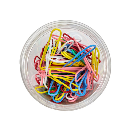 Paper Clips Large Pack 150 Assorted Colours