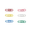 Paper Clips Medium Pack 500 Assorted Colours