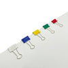 Foldback Clips 19mm Pack 50 Assorted Colours