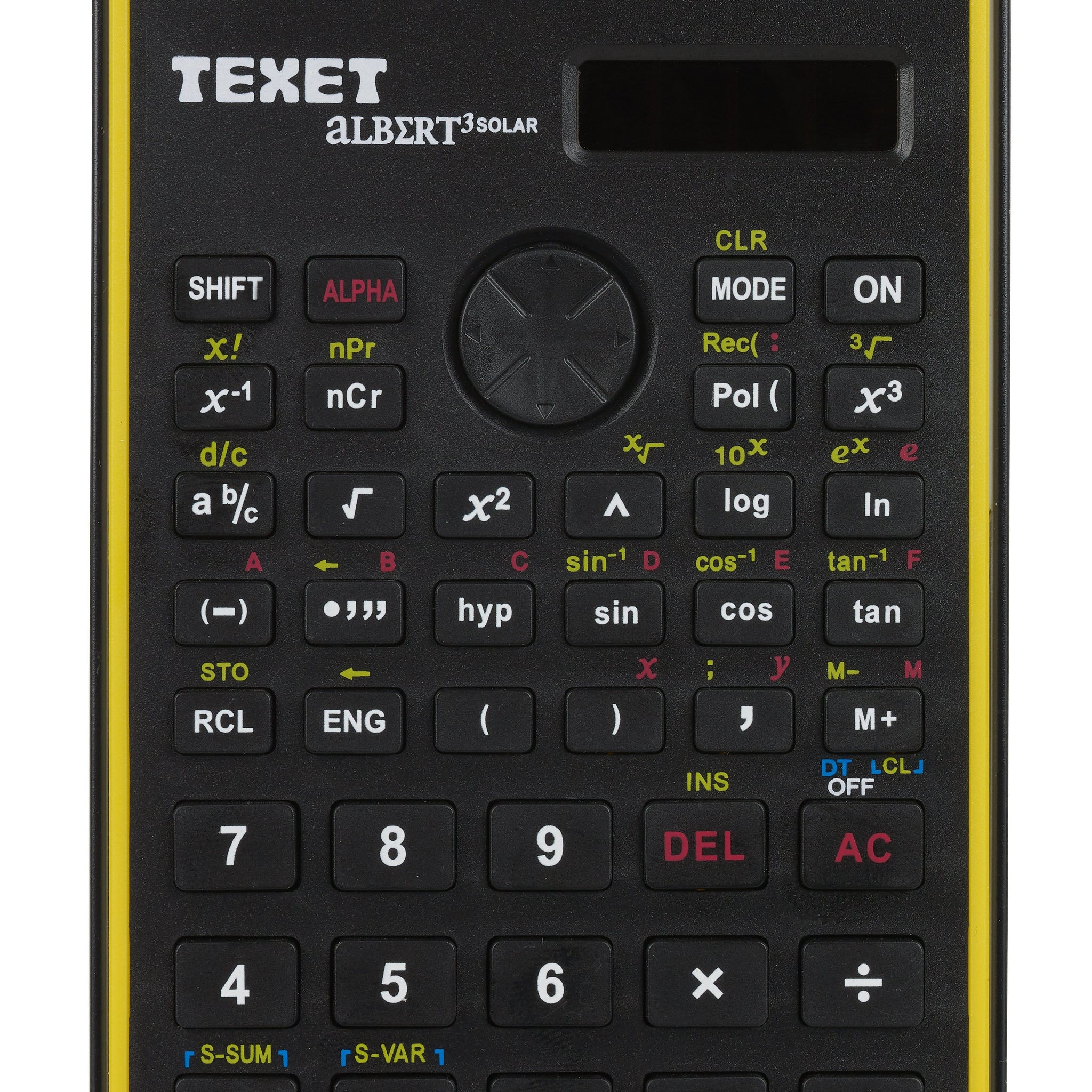ALBERT3SOLAR Scientific Calculator 10+2 Digit Display