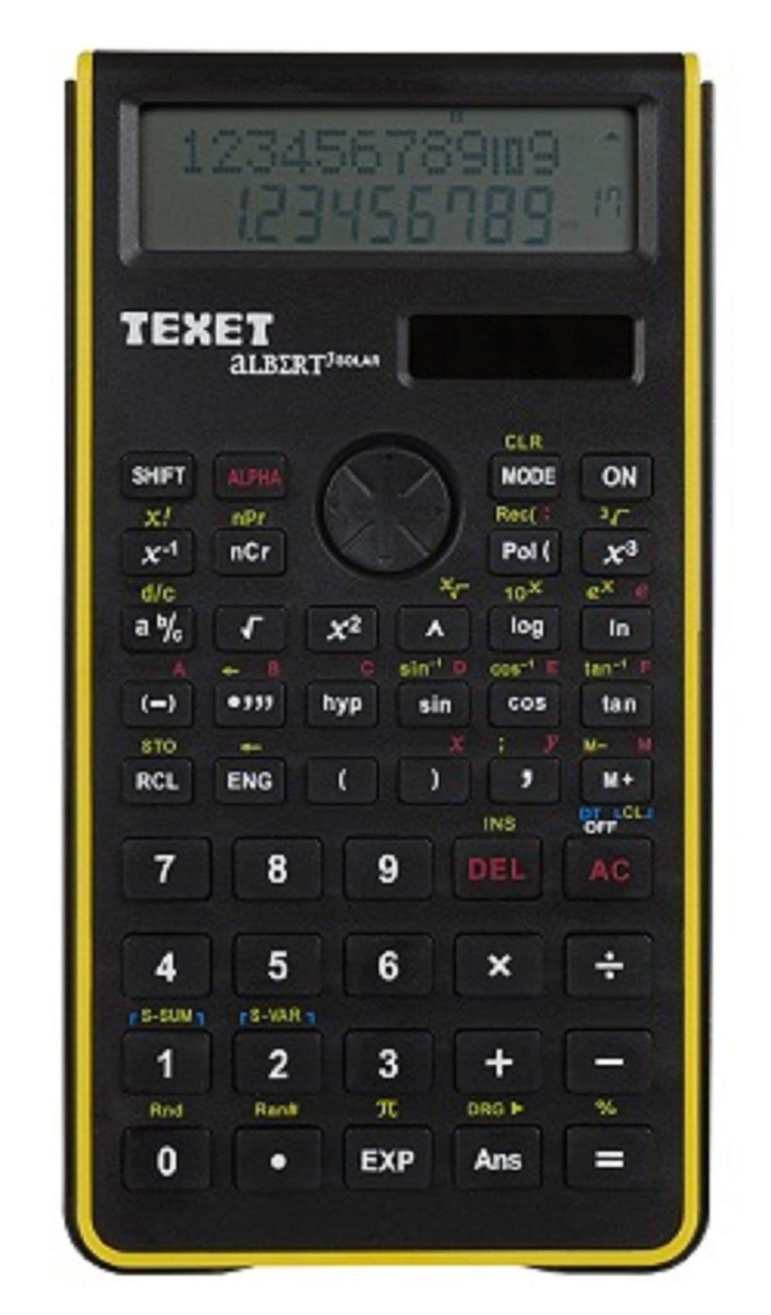 ALBERT3SOLAR Scientific Calculator 10+2 Digit Display