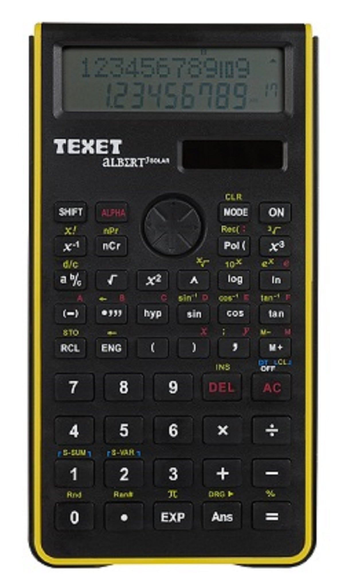 ALBERT3SOLAR Scientific Calculator 10+2 Digit Display