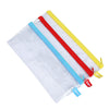 Clear Pencil Cases 325mm x 125mm Assorted Colours PK12