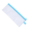 Clear Pencil Cases 325mm x 125mm Assorted Colours PK12