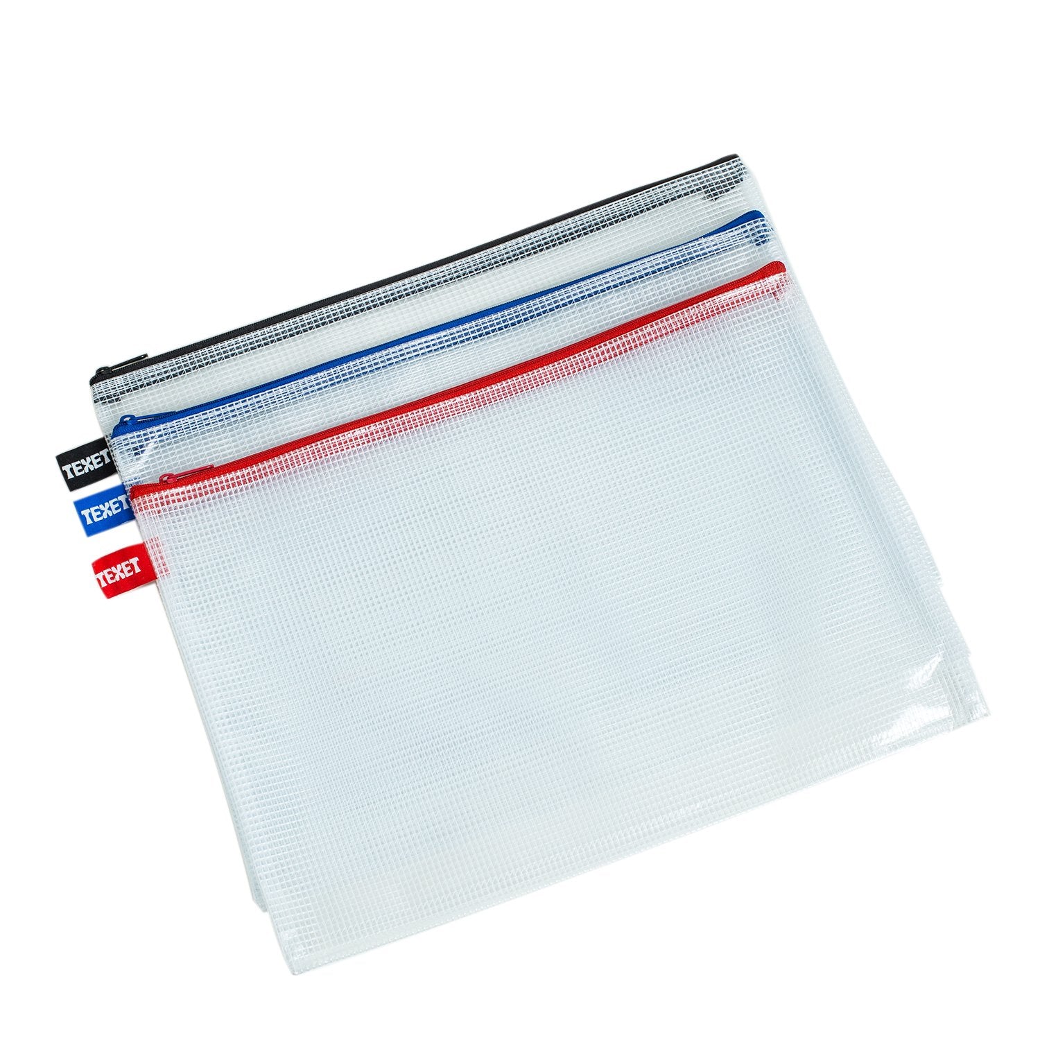 A4 PVC Mesh Bag, Pack of 12